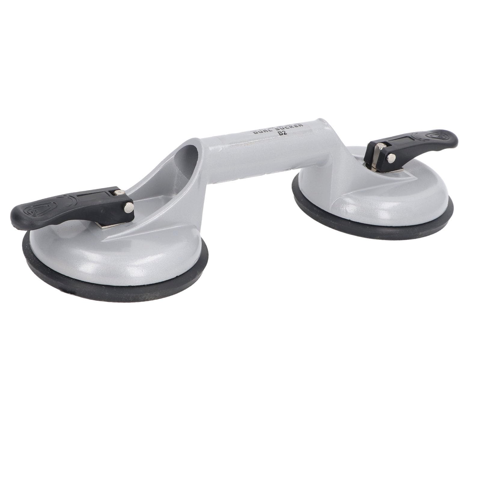 Suction Cup Lifter 100kg Force Heavy Duty Aluminum Alloy Glass Tile for Smoothly Surfaces Ergonomic Design