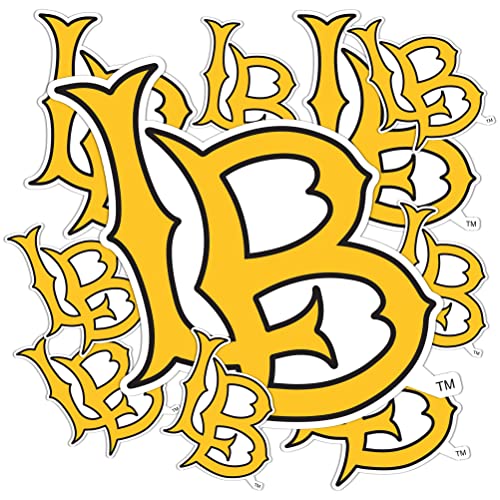 Desert Cactus Cal State Long Beach University Sticker California Dirtbags LBSU CSULB Vinyl Decals Laptop Water Bottle Car Scrapbook Sheet T3 (Type 3-1)