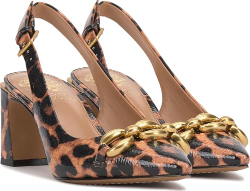 Image of Vince Camuto Women's Hamden Chain Link Slingback Pump | Dress Shoes