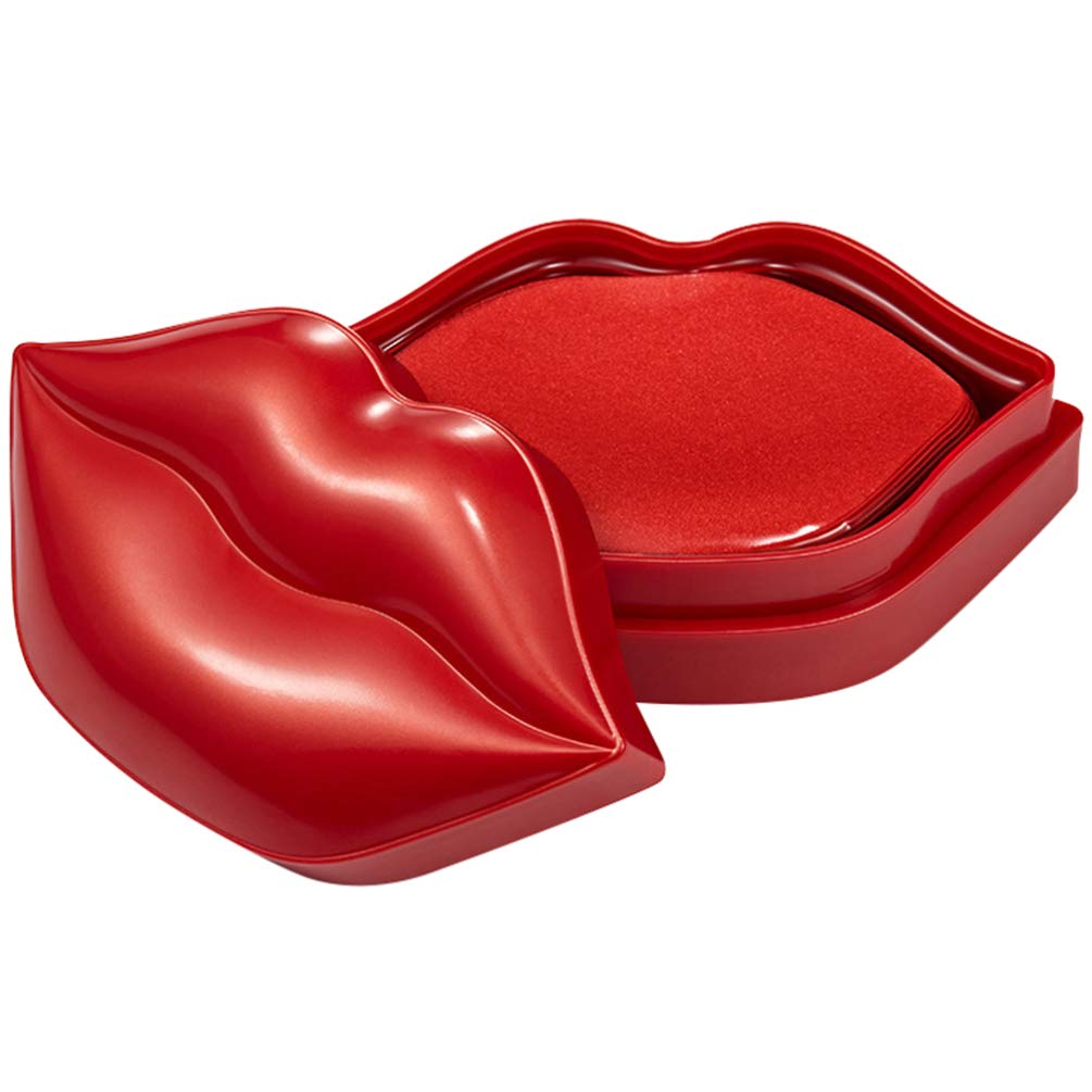 EXCEART à Lèvres en Cristal de Collagène Masques Repulpants pour Les Lèvres Nourrissent Les Lèvres Hydratantes Masque de Sommeil Anti-Âge Coussinets à Lèvres pour Éliminer
