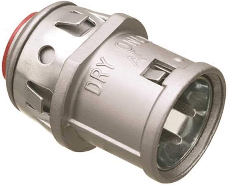 Arlington 38AST SNAP-2-IT Snap-In Conduit Cable Connectors, 50-Pack