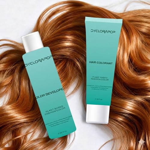 Tinte para cabello crema semipermanente cobre cálido miniatura 1