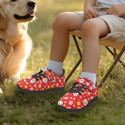 Kids Strap Sneakers Non-Slip School Loafers Shoes Sports Running Walking Shoes Casual Wide Barefoot Shoes2