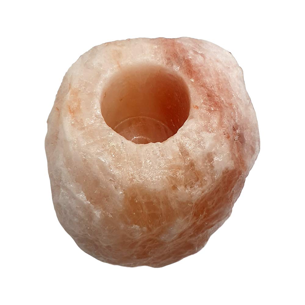 VIENaturals Himalayan Salt Rock Tealight Holder, Small, 12cm