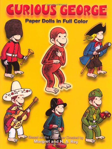 Curious George Paper Dolls in Full Color