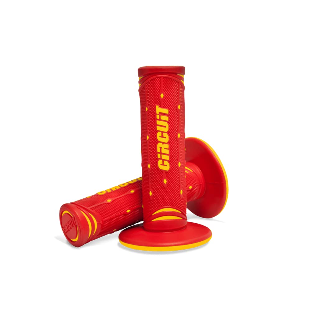 Circuit Equipment MA042-256 Grip Jupiter Racing Red/Yellow