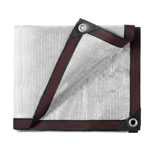 BELLEBILL 95% Aluminum Shade Cloth, 10x20FT Silver...