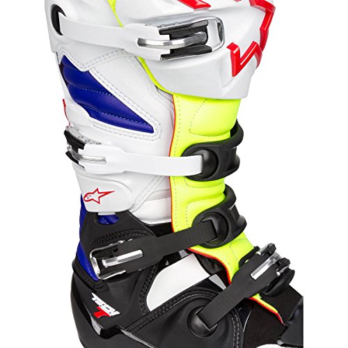 Image of Alpinestars Men's Tech 7 Enduro Drystar Waterproof Motocross Boots, Enhanced Comfort, CE-Certified