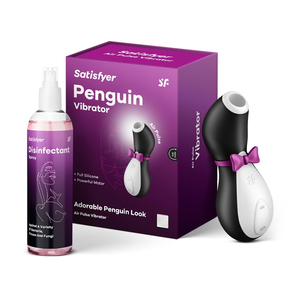 Satisfyer Pro Penguin + Women Toy Cleaner | Druckwellen-Vibrator