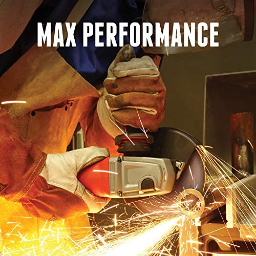 Image of Weiler 58306 4-1 /2 Inch Cutting Wheel, Tiger Ceramic Stainless Steel Superior Life & Cut Contaminant Free Max Performance Cutting, .045 inch CER60S Type 27 5 /8 inch-11 Hub, Pack of 10