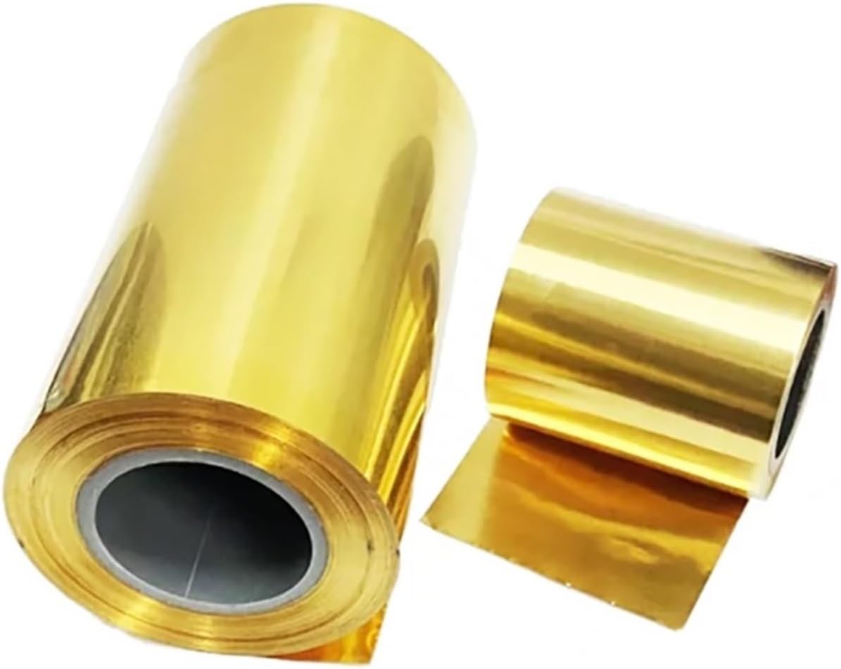 1Meter Brass Shim Sheet Foil Thickness 0.01 2mm Metal Thin Plate Width 10-400mm(0.15 x 200 x 1000mm)