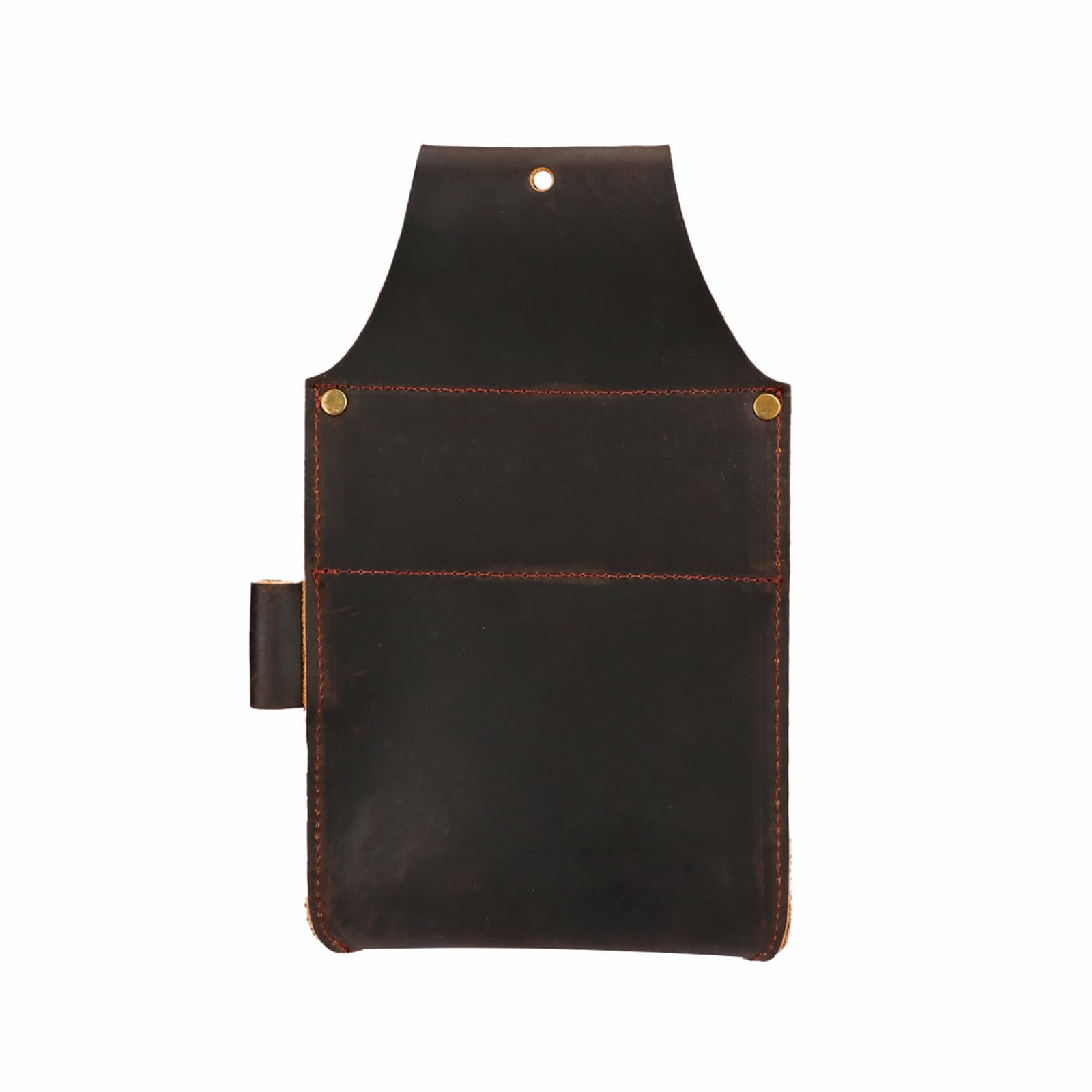 Étui Ceinture Cuir Tourbon - Porte-outils Poche Rangement, Marron, Fait Main