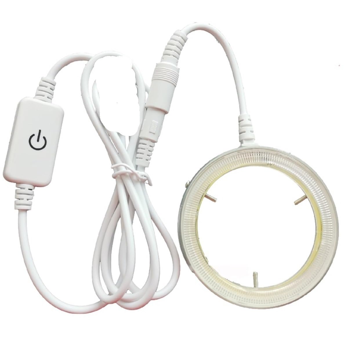 Mikroskop-Zubehör-Kit Einstellbar 60. LED USB. Mikroskopring-Lichtmikroskop-Beleuchtung Mikroskopische Objektträger