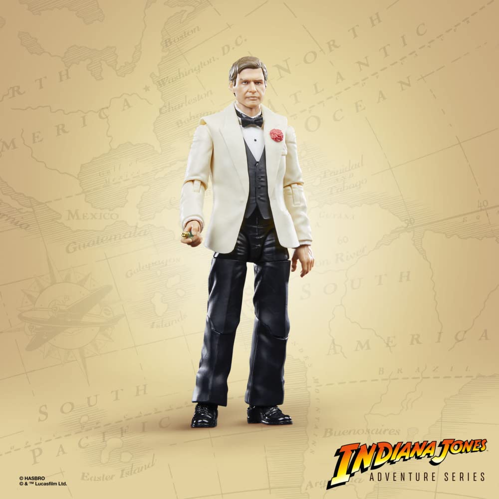 Hasbro Indiana Jones et Le Temple maudit, Figurine Adventure Series Indiana Jones (Temple maudit) de 15 cm