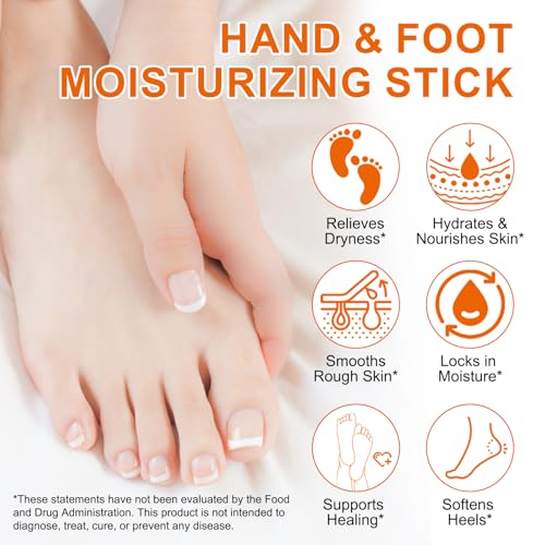 Manuka Honig Fersen & Ellbogencreme - Feuchtigkeitsspendende & Peelende Pflege für Trockene, Rissige Fersen & Füße, Erweichende Hornhautentfernung, für Glatte, Gesunde Haut, 40g