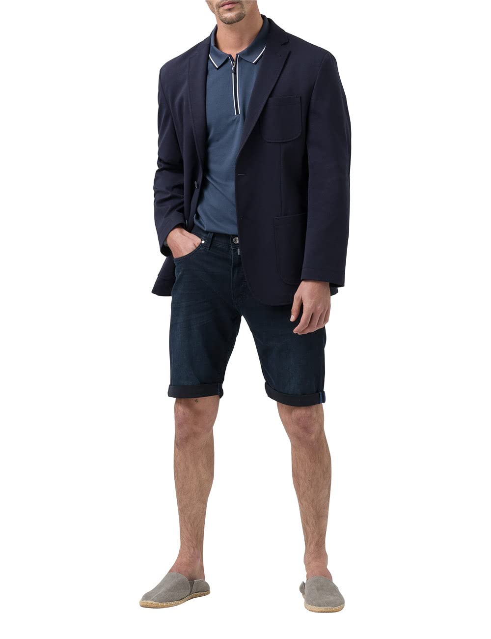 Pierre Cardin Lyon Pantalones Cortos de Jean para Hombre