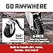 Powerbuilt Big Wheel Creeper, Overlanding, Off Road Wheels, Adjustable Head Rest - 642955ECE
