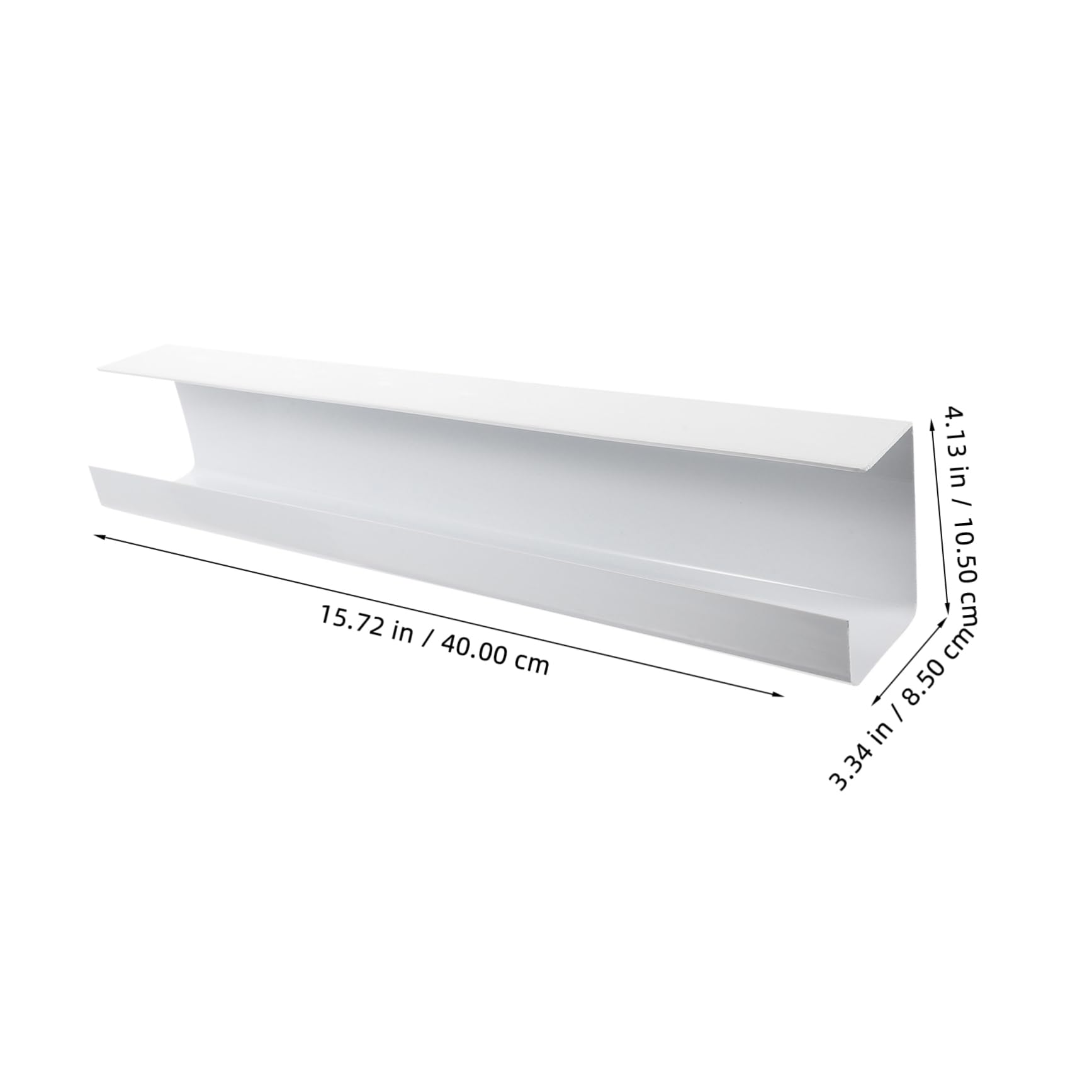 Organizzatore Cavi Sotto Scrivania Pvc Bianco, Cassetta