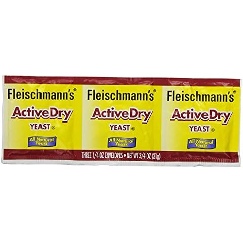 Fleischmann's Yeast, Active, Dry, 0.75-Ounce Packet (Pack of 9) Cover
