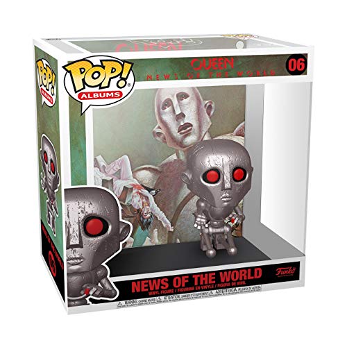 Funko Queen Band News Of The World – Figurine en Vinyle à Collectionner – Idée de Cadeau – Produits Officiels – Jouets pour les Enfants et Adultes – Modèle de Figurine pour les Collectionneurs - Les Beatles, Paul McCartney, John Lennon, RIngo Starr, George Harrison Funko Queen Band News Of The World - Figurine en Vinyle à Collectionner - Idée de Cadeau - Produits Officiels - Jouets pour les Enfants et Adultes - Modèle de Figurine pour les Collectionneurs – Image 4