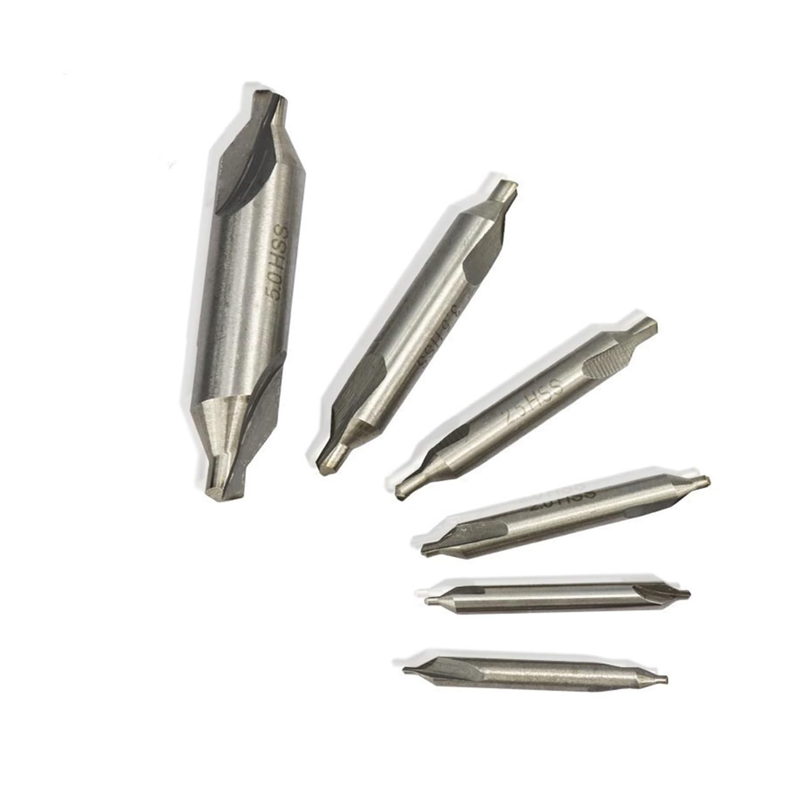 1 szt. wierteł stożkowych HSS 60 stopni do tokarki i frezarki, różne rozmiary(6.0mm)