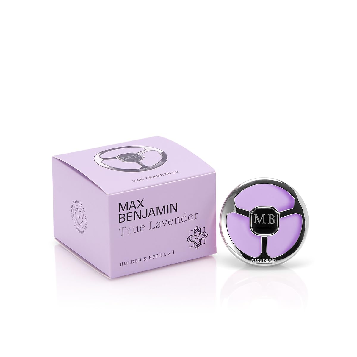 Max BenjaminTrue Lavender car fragrance dispenser