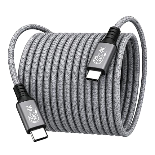 Amazon.co.jp: Type C to Type C ケーブル 5m Suptopwxm 240W 急速充電