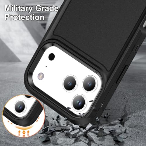 Coque iPhone 17 Pro Max fine avec mini support et finition mate givrée