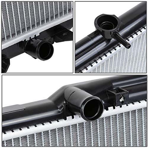 Image of DNA Motoring OEM-RA-1909 Aluminum Radiator Compatible With 97-01 Camry 2.2L AT,28-5 /8 inch W X 15-11 /16 inch H X 5 /8 inch D,1-1 /4 inch Inlet / 1-1 /4 inch Outlet