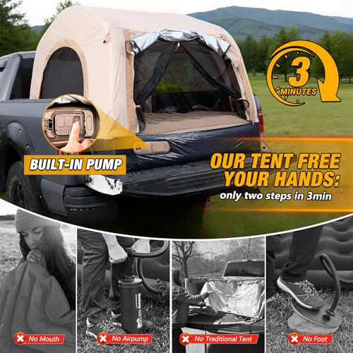 OPL5 Electric Inflatable Truck Tent