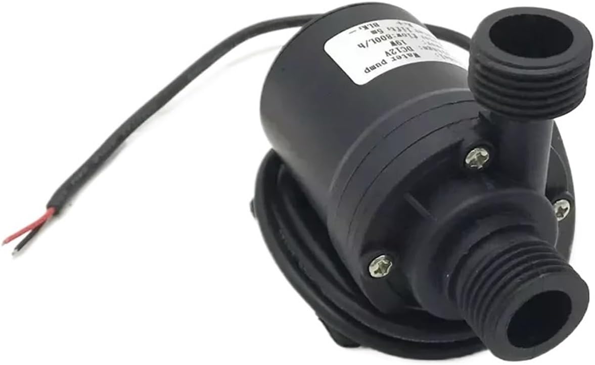 800L/H 5m DC 12V 24V Solar Brushless Motor Water Circulation Water Pump Submersibles Water Pumps(12V wiring)