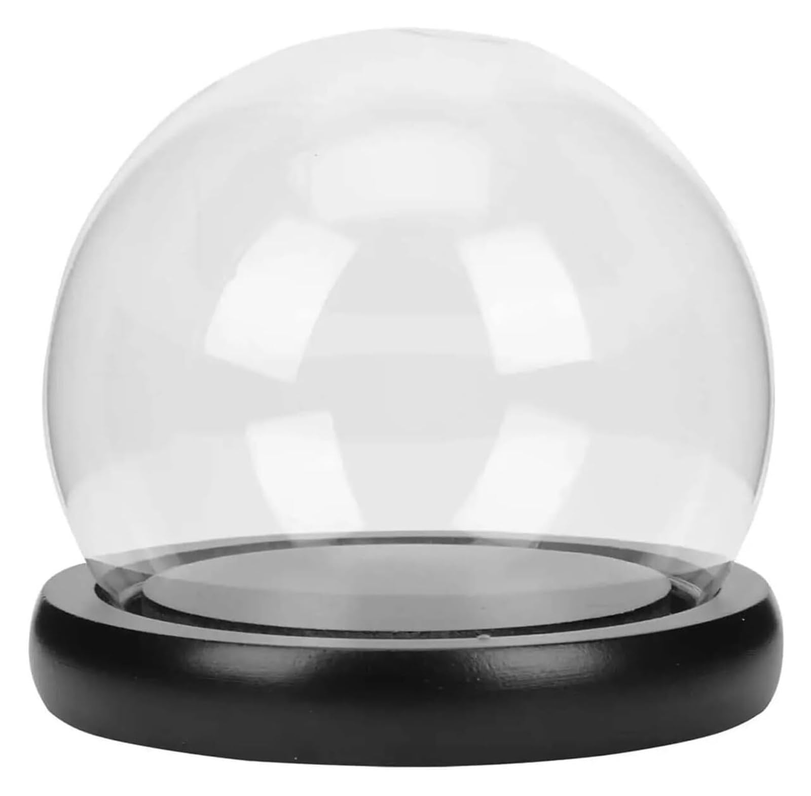 UDPOIUYT Glass Cloche Dome, Glass Cloche Dome Display Bell Jar(10cm)