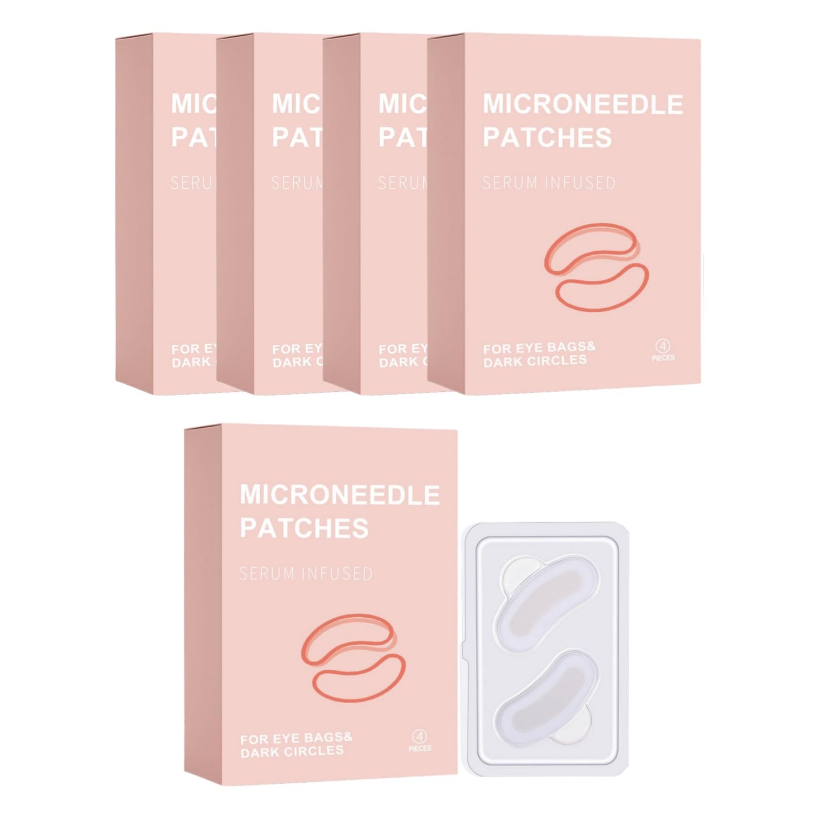 Parches Correctores Ojos Reafirmantes Nueva Generación | Acción Anti-arrugas, Anti-Bolsillos e Hidratación Intensa | Invisible Ideal bajo Maquillaje para una mirada brillante