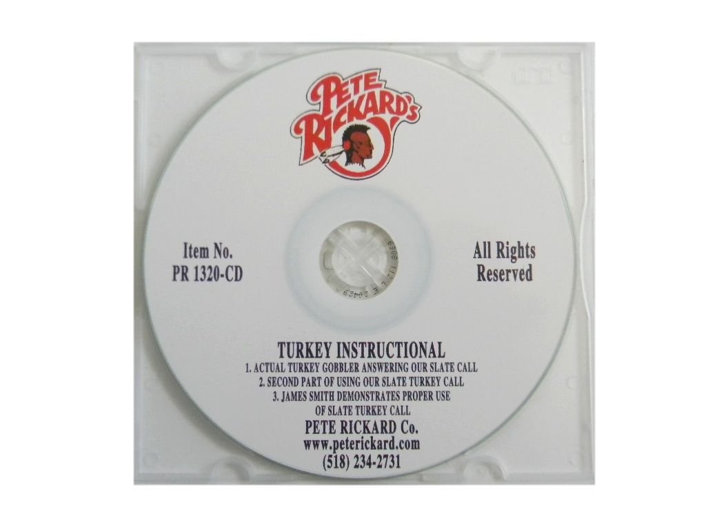 Pete Rickard's 1320CD Turkey Instructional CD