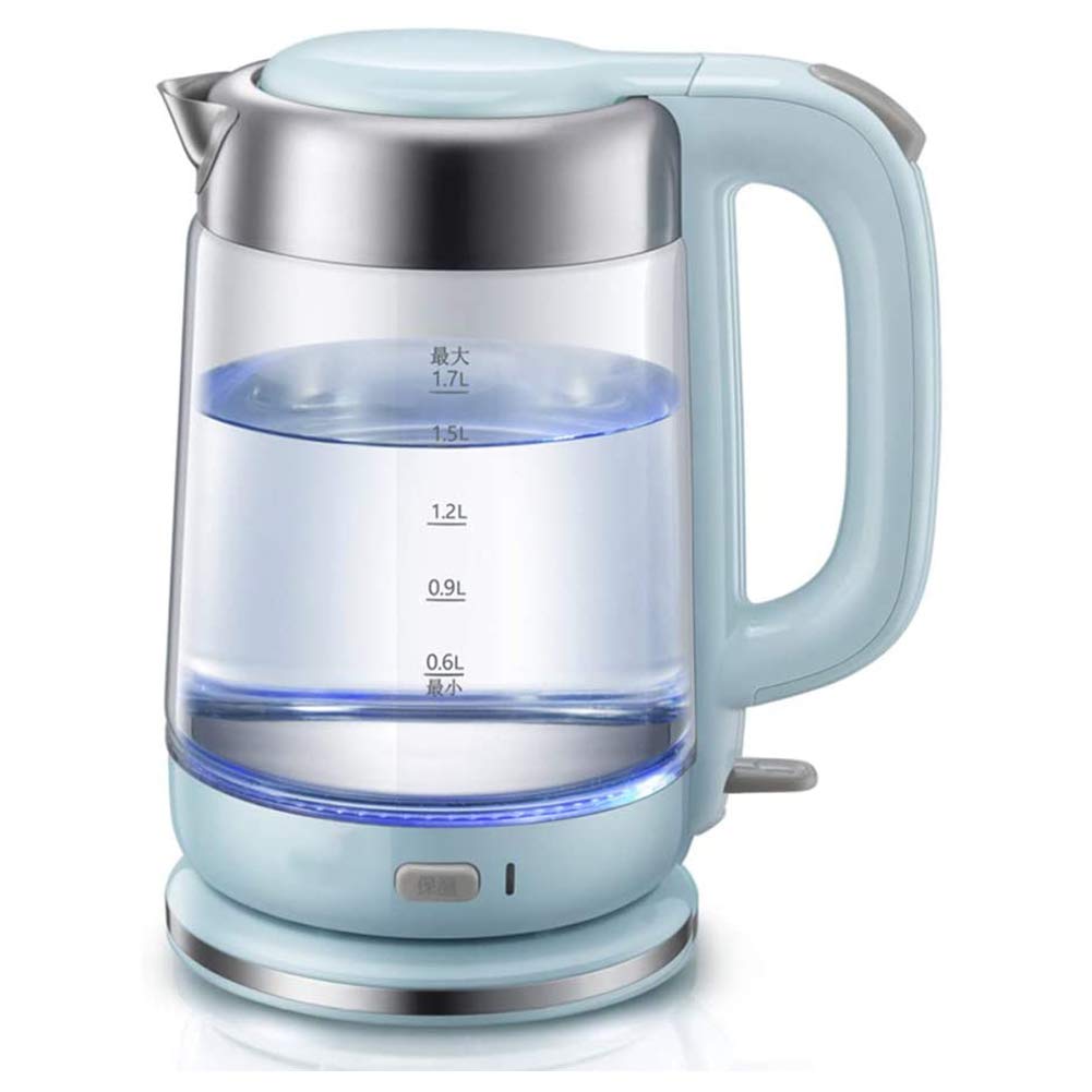 Bouilloire électrique pour bouillonner l'eau des thés et tisanes en famille