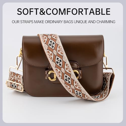 Image of Purse Straps Replacement Crossbody Wide Bag Strap for Purses Adjustable Shoulder Straps for Women Bags