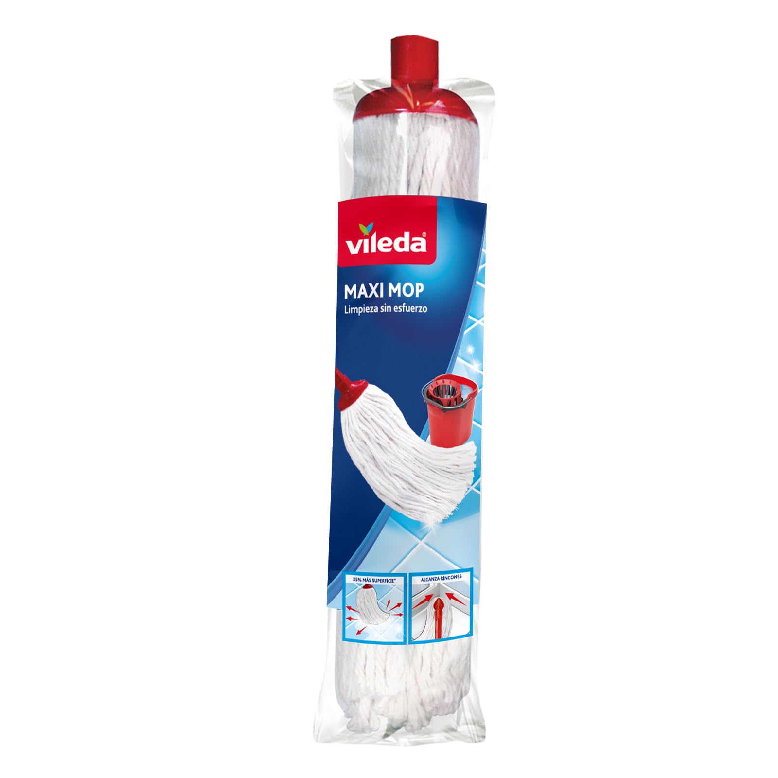 Vileda Repuesto Trapeador de Algodón, Maxi Mop
