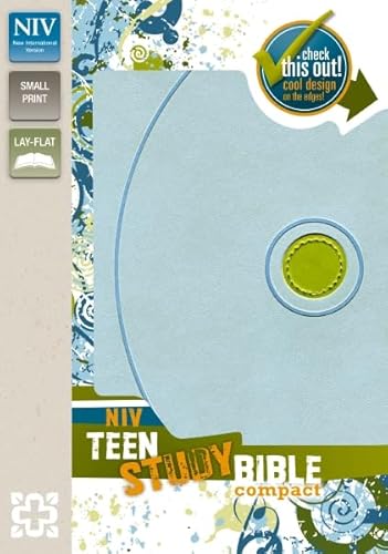 NIV, Teen Study Bible, Compact, Imitation Leather, Blue