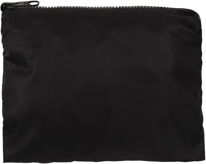 Thread Wallets Slouchy Bag for Women & Men - Crescent Sling Bag with Adjustable Strap and Zip Pocket, Unstructured & Foldable (Black, Regular) - Image 6