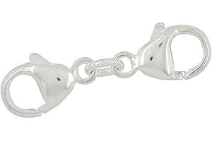 28mm Lobster Claw Clasp Extender Safety Chain For Bracelet