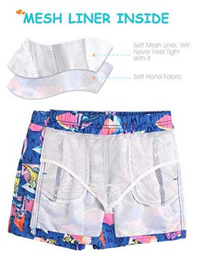 image for maamgic Boys Swim Trunks Toddler Swim Shorts Little Boys Bathing Suit 