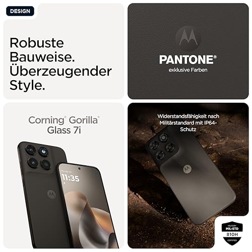 Motorola Moto g77 5G Smartphone 108-MP-Kamera 8-256GB Black Olive – Bild 4