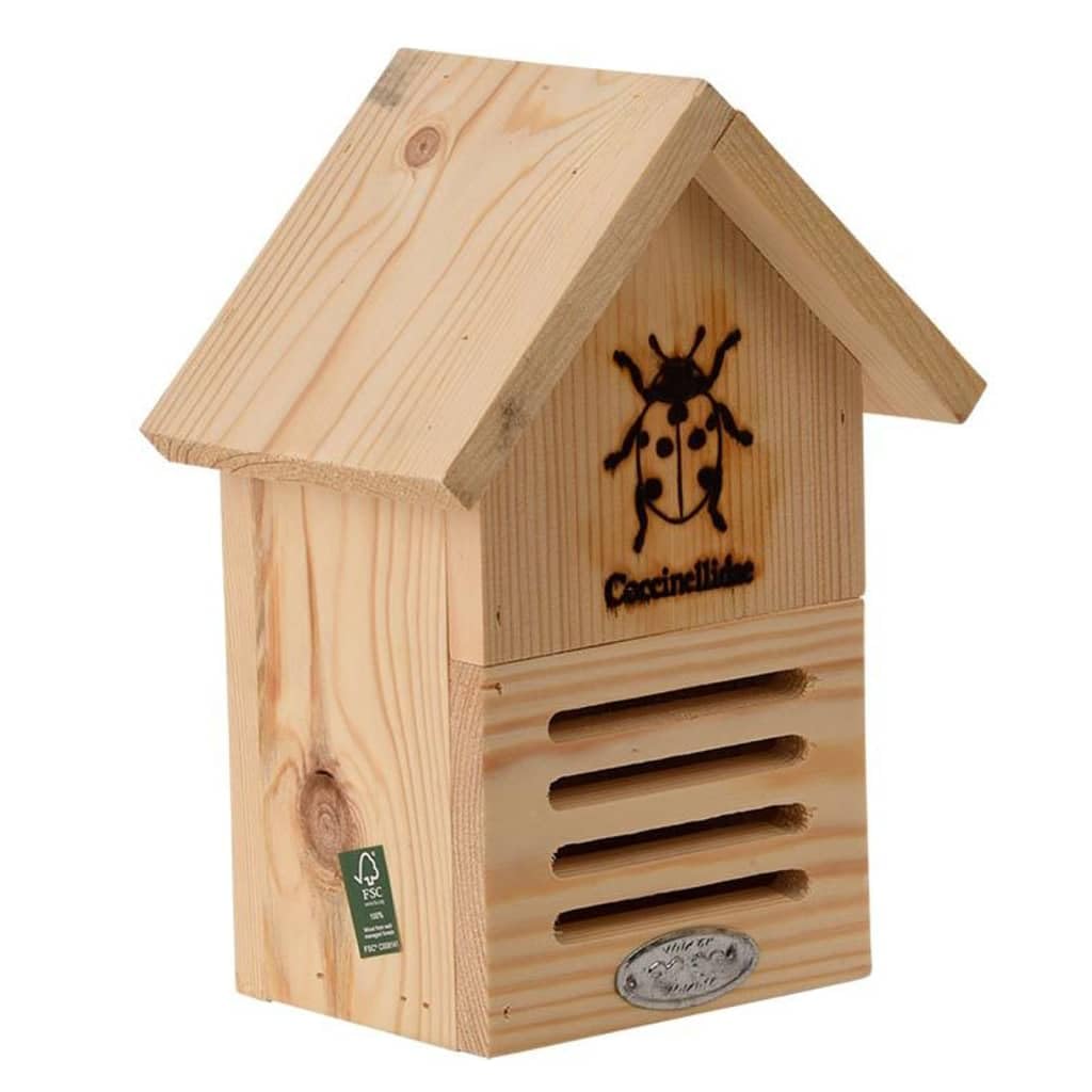 ESSCHERT Design USA 6.7" X 4.8" X 9" Wooden Butterfly House