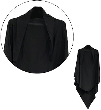 Muslim Prayer Garment Long Hijab Abaya One-piece Prayer Hijab Loose Half Cover Ramadan Eid Prayer Cloth for Women