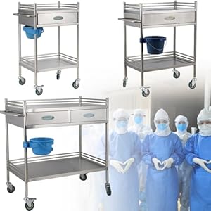 Generisch Medizinischer Labor-Rollwagen A-1 mit Schublade