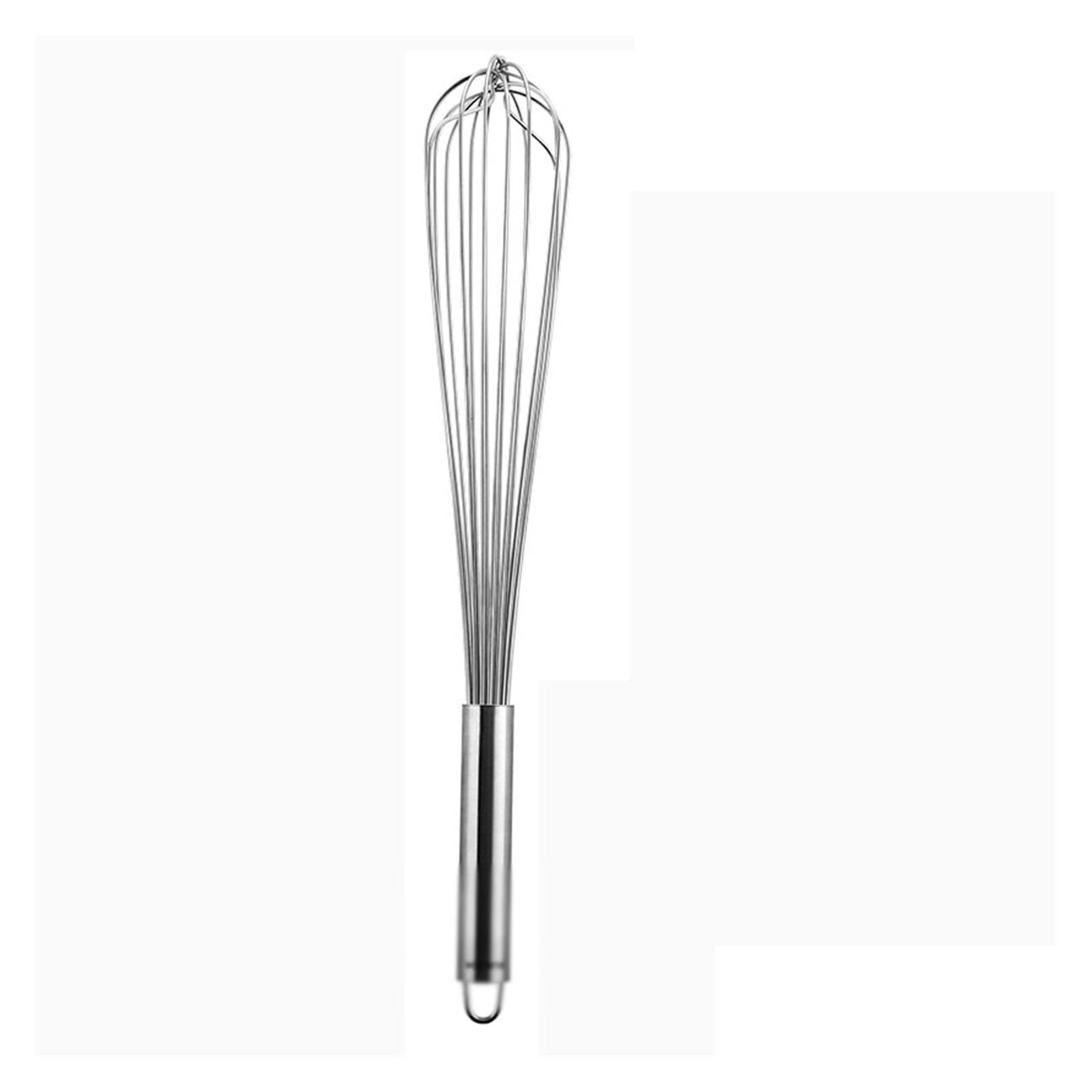Batidor de Varios tamaños, batidor de Leche y Huevos, Resistente al Calor, Acero Inoxidable, for cocinar, licuar, batir, espumar, Revolver y más, montado en la Pared (Size : 57cm)