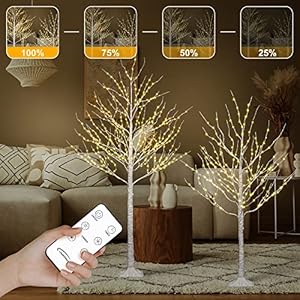 Lightshare Lighted Birch Twig Tree with Fairy Lights 2 Sets 6FT 642 LED Lights for Indoor Outdoor Home Christmas Holiday Decoration Lightshare Lighted Birch Twig Tree with Fairy Lights 2 Sets 6FT 642 LED Lights for Indoor Outdoor Home Christmas Holiday Decoration