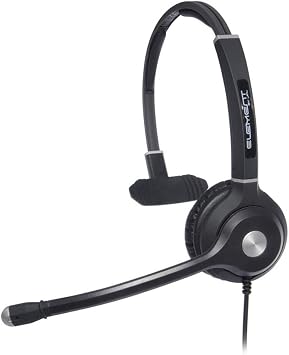 JPL TT3 Avant Monaural Quick Disconnect Headset with Noise Cancelling Mic, Tough Case, and PLX Compatible QD, Black, 575-348-001