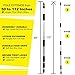 Garage Monkey Engineering Heavy Duty Wash Brush for Cars, Trucks, RVs, Homes | Long Handle, Adjustable Telescopic Pole, Heavy-Duty Bristle Head | Flow Through, Dip Cleaning | Exterior