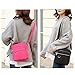 KARRESLY Casual Nylon Purse Handbag Crossbody Bag Waterproof Shoulder Bag for Women (Black)